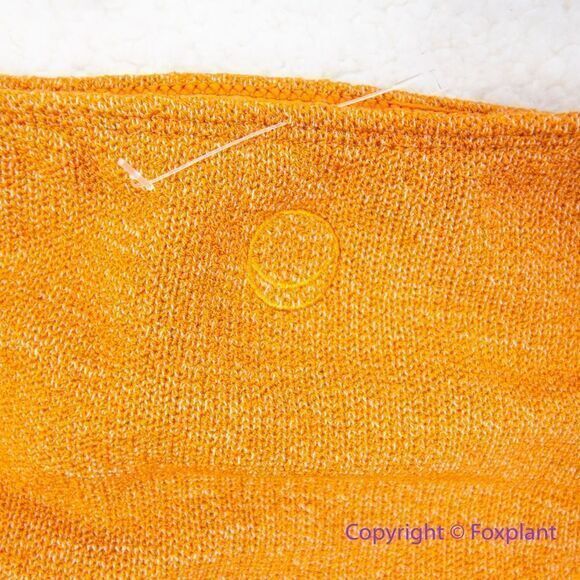 New! Set! In‎ Your Arms Free People Oceanic Bikini Top and bottom orange, size M - Picture 8 of 13